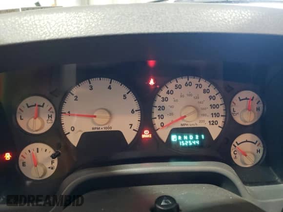 2006 Dodge 1500 SLT with VIN 1D7HU18286J139854, listed as a Copart auction lot 86801525 with 152,544 mi miles and Salvage title. Bid and sale history available at DreamBid. Image 9.