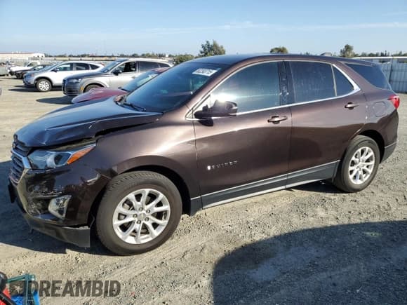 ✅ 2020 Chevrolet Equinox LT • VIN: 2GNAXKEV0L6171091 • Лот: 82293715. Опубликован ранее на Copart с пробегом 90 771 миль. Бесплатный доступ к архиву аукционных продаж из США и подробный отчёт об истории автомобиля на DreamBid. Изображение 1.