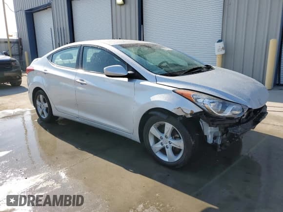 ✅ 2013 Hyundai Elantra GLS • VIN: KMHDH4AEXDU792700 • Lot: 80726745. Listed on Copart with 141,126 mi. Free auction sales archive from the USA and detailed vehicle history report at DreamBid. Image 4.