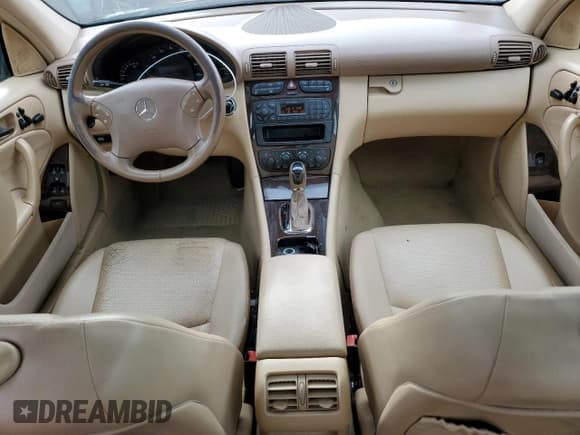 ✅ 2003 Mercedes-Benz C 240 • VIN: WDBRF81J73F398738 • Lot: 56143605. Listed on Copart with 121,058 mi. Free auction sales archive from the USA and detailed vehicle history report at DreamBid. Image 8.