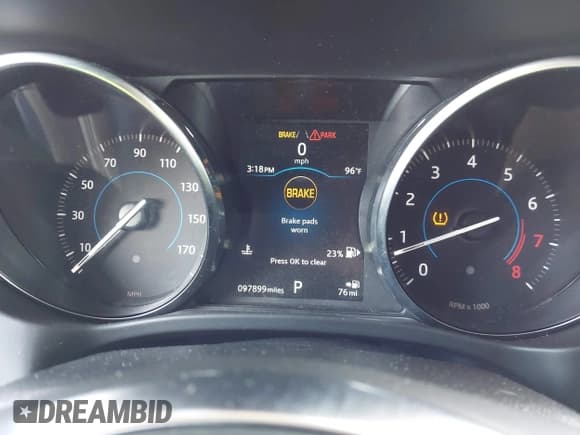 ✅ 2018 Jaguar F-Pace 30t Prestige • VIN: SADCK2GX4JA296422 • Лот: 43116923. Опубликован ранее на IAAI с пробегом 97 899 миль. Бесплатный доступ к архиву аукционных продаж из США и подробный отчёт об истории автомобиля на DreamBid. Изображение 7.