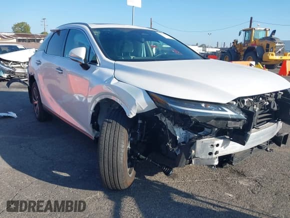 ✅ 2023 Lexus RX 350h • VIN: 2T2BBMCA2PC006649 • Lot: 43599027. Listed on IAAI with 21,218 mi. Free auction sales archive from the USA and detailed vehicle history report at DreamBid. Image 1.