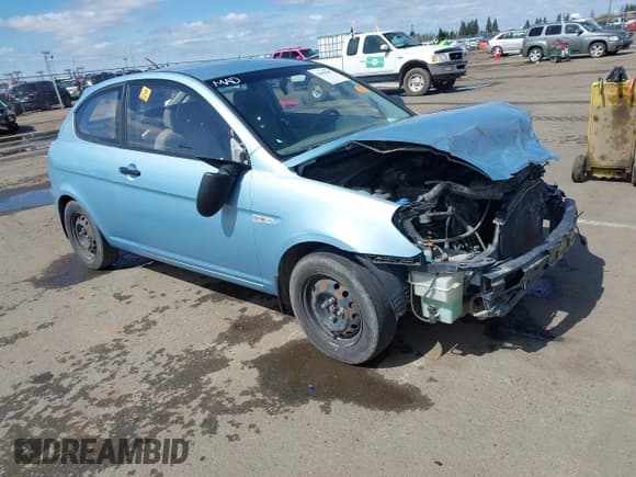 ✅ 2008 Hyundai Accent GS • VIN: KMHCM36C58U060618 • Лот: 41808287. Опубликован ранее на IAAI с пробегом 200 644 миль. Бесплатный доступ к архиву аукционных продаж из США и подробный отчёт об истории автомобиля на DreamBid. Изображение 1.