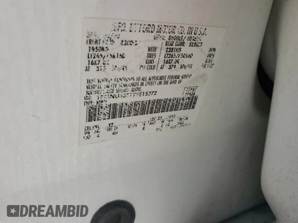 ✅ 2000 Ford Excursion Limited • VIN: 1FMNU43S1YEE15272 • Лот: 70563005. Опубликован ранее на Copart с пробегом 248 663 миль. Бесплатный доступ к архиву аукционных продаж из США и подробный отчёт об истории автомобиля на DreamBid. Изображение 13.