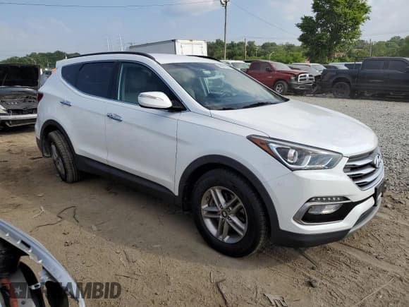 ✅ 2018 Hyundai Santa Fe 2.4L • VIN: 5XYZUDLBXJG542329 • Лот: 58935704. Опубликован ранее на Copart с пробегом 74 544 миль. Бесплатный доступ к архиву аукционных продаж из США и подробный отчёт об истории автомобиля на DreamBid. Изображение 4.