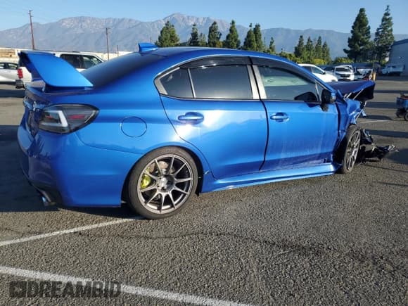 ✅ 2018 Subaru WRX STI Limited • VIN: JF1VA2W6XJ9831230 • Lot: 82170975. Listed on Copart with 52,655 mi. Free auction sales archive from the USA and detailed vehicle history report at DreamBid. Image 3.
