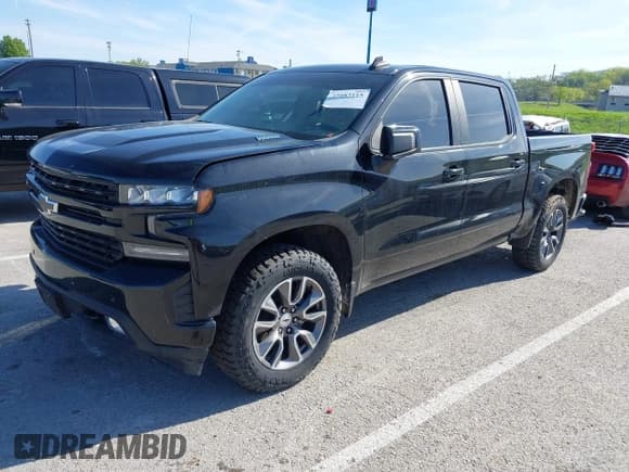 ✅ 2020 Chevrolet Silverado 1500 RST • VIN: 3GCUYEET1LG370089 • Lot: 42082115. Listed on IAAI with 57,447 mi. Free auction sales archive from the USA and detailed vehicle history report at DreamBid. Image 2.