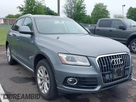 ✅ 2014 Audi Q5 Premium Plus • VIN: WA1LFAFP8EA010406 • Lot: 42466680. Listed on IAAI with 180,592 mi. Free auction sales archive from the USA and detailed vehicle history report at DreamBid. Image 1.
