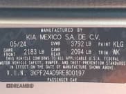 ✅ 2024 Kia Forte LXS • VIN: 3KPF24AD9RE800197 • Lot: 43585078. Wystawiony na IAAI z przebiegiem 31 325 mil. Bezpłatny archiwum sprzedaży aukcyjnych z USA i szczegółowy raport historii pojazdu na DreamBid. Zdjęcie 9.