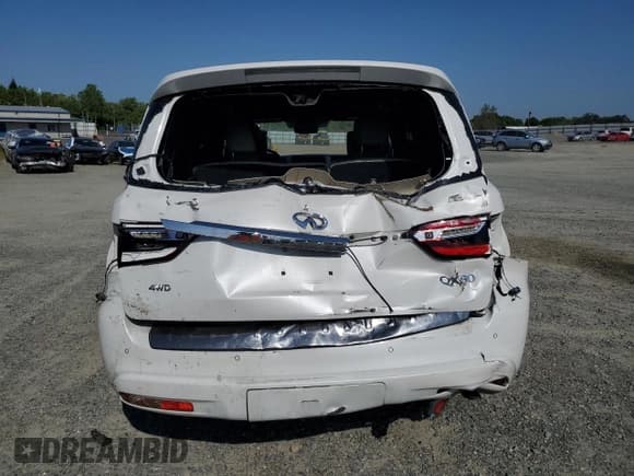 ✅ 2021 Infiniti QX80 Sensory • VIN: JN8AZ2BEXM9269417 • Lot: 55271015. Listed on Copart with 79,476 mi. Free auction sales archive from the USA and detailed vehicle history report at DreamBid. Image 6.