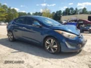 ✅ 2015 Hyundai Elantra Limited • VIN: KMHDH4AEXFU425170 • Lot: 71012725. Listed on Copart with Not provided. Free auction sales archive from the USA and detailed vehicle history report at DreamBid. Image 4.