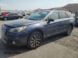 ✅ 2017 Subaru Outback Limited • VIN: 4S4BSAKC0H3418791 • Lot: 64757545. Listed on Copart with 89,971 mi. Free auction sales archive from the USA and detailed vehicle history report at DreamBid. Image 1.