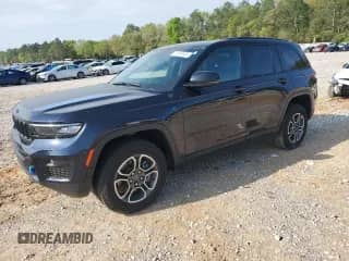 2022 Jeep Grand Cherokee Trailhawk with VIN 1C4RJYC69N8760360, listed as a Copart auction lot 51341625 with 28,614 mi miles and Salvage title. Bid and sale history available at DreamBid. Image 1.