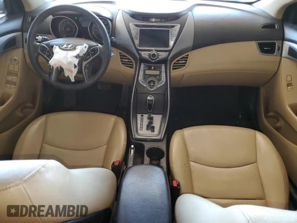 ✅ 2013 Hyundai Elantra Limited • VIN: KMHDH4AE1DU792777 • Lot: 58369775. Listed on Copart with 95,692 mi. Free auction sales archive from the USA and detailed vehicle history report at DreamBid. Image 8.