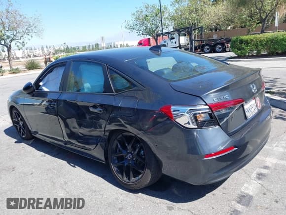✅ 2024 Honda Civic Sport • VIN: 2HGFE2F52RH592098 • Lot: 43379468. Listed on IAAI with 29,815 mi. Free auction sales archive from the USA and detailed vehicle history report at DreamBid. Image 14.