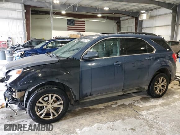✅ 2016 Chevrolet Equinox LT • VIN: 2GNFLFEK7G6257020 • Лот: 82744725. Опубликован ранее на Copart с пробегом 106 161 миль. Бесплатный доступ к архиву аукционных продаж из США и подробный отчёт об истории автомобиля на DreamBid. Изображение 1.