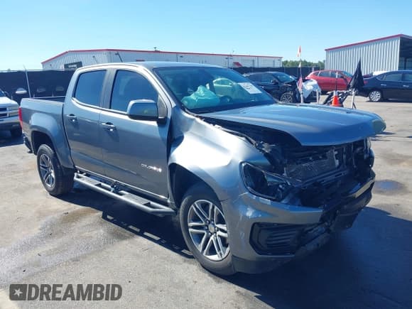 ✅ 2022 Chevrolet Colorado 2WD Work Truck • VIN: 1GCGSBEN0N1218272 • Lot: 43447549. Wystawiony na IAAI z przebiegiem 95 356 mil. Bezpłatny archiwum sprzedaży aukcyjnych z USA i szczegółowy raport historii pojazdu na DreamBid. Zdjęcie 1.
