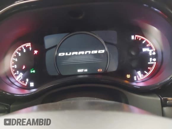 ✅ 2025 Dodge Durango GT • VIN: 1C4RDJDG6SC506846 • Lot: 42827474. Listed on IAAI with 5,507 mi. Free auction sales archive from the USA and detailed vehicle history report at DreamBid. Image 7.