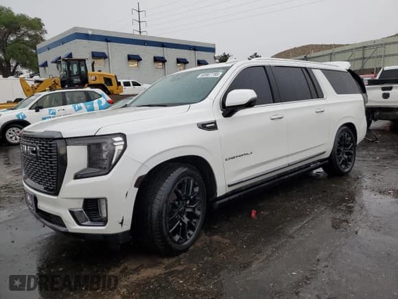 ✅ 2023 GMC Yukon XL Denali Ultimate • VIN: 1GKS2KKT1PR445363 • Lot: 60907785. Wystawiony na Copart z przebiegiem 36 496 mil. Bezpłatny archiwum sprzedaży aukcyjnych z USA i szczegółowy raport historii pojazdu na DreamBid. Zdjęcie 1.