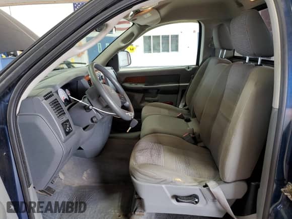 2006 Dodge 1500 SLT with VIN 1D7HA16N26J183595, listed as a Copart auction lot 58092305 with 121,274 mi miles and Salvage title. Bid and sale history available at DreamBid. Image 7.