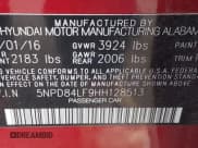 ✅ 2017 Hyundai Elantra Limited • VIN: 5NPD84LF9HH128513 • Lot: 43621700. Listed on IAAI with 175,891 mi. Free auction sales archive from the USA and detailed vehicle history report at DreamBid. Image 9.