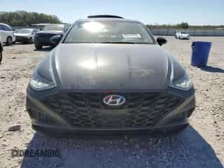 2021 Hyundai Sonata SEL with VIN KMHL64JA0MA145688, listed as a Copart auction lot 85578595 with 78,584 mi miles and Salvage title. Bid and sale history available at DreamBid. Image 5.