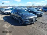 ✅ 2023 Genesis G70 2.0T • VIN: KMTG34TA9PU109174 • Lot: 41582887. Listed on IAAI with 72,996 mi. Free auction sales archive from the USA and detailed vehicle history report at DreamBid. Image 1.