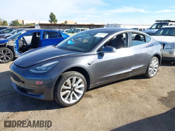 ✅ 2018 Tesla Model 3 Long Range Battery • VIN: 5YJ3E1EA3JF036743 • Lot: 43775096. Listed on IAAI with 94,143 mi. Free auction sales archive from the USA and detailed vehicle history report at DreamBid. Image 2.