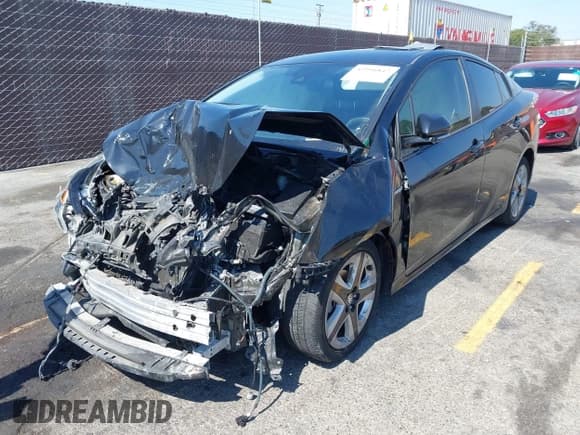 ✅ 2017 Toyota Prius Three • VIN: JTDKARFU6H3042641 • Лот: 42956847. Опубликован ранее на IAAI с пробегом Не указан. Бесплатный доступ к архиву аукционных продаж из США и подробный отчёт об истории автомобиля на DreamBid. Изображение 2.