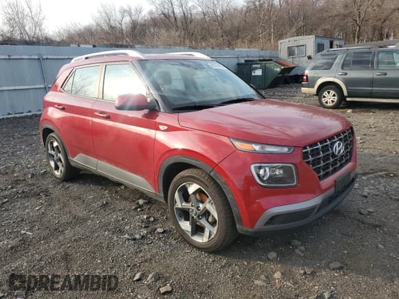 ✅ 2022 Hyundai Venue SEL • VIN: KMHRC8A3XNU190469 • Lot: 48357465. Listed on Copart with 26,445 mi. Free auction sales archive from the USA and detailed vehicle history report at DreamBid. Image 4.