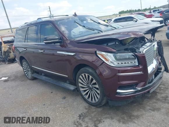 ✅ 2019 Lincoln Navigator Reserve • VIN: 5LMJJ2LT9KEL02596 • Lot: 43130774. Wystawiony na IAAI z przebiegiem 70 111 mil. Bezpłatny archiwum sprzedaży aukcyjnych z USA i szczegółowy raport historii pojazdu na DreamBid. Zdjęcie 1.