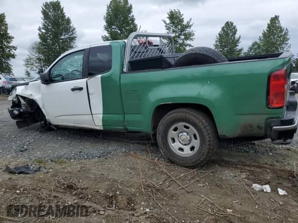 2018 Chevrolet Colorado 4WD Work Truck with VIN 1GCHTBEN5J1206887, listed as a Copart auction lot 51484445 with 66,347 mi miles and Salvage title. Bid and sale history available at DreamBid. Image 2.