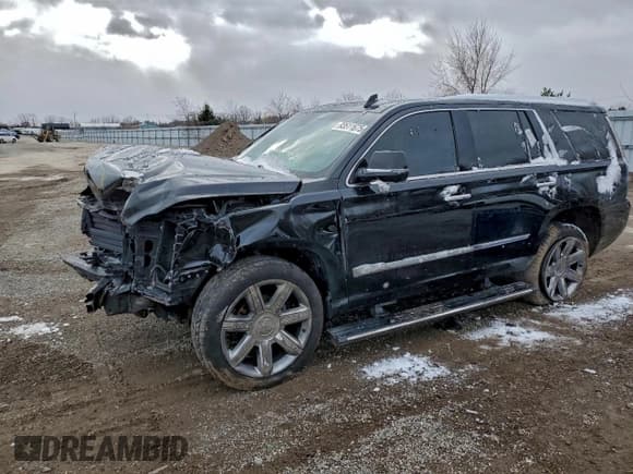 ✅ 2017 Cadillac Escalade Premium Luxury • VIN: 1GYS4CKJ5HR405339 • Лот: 93511675. Опубликован ранее на Copart с пробегом Не указан. Бесплатный доступ к архиву аукционных продаж из США и подробный отчёт об истории автомобиля на DreamBid. Изображение 1.