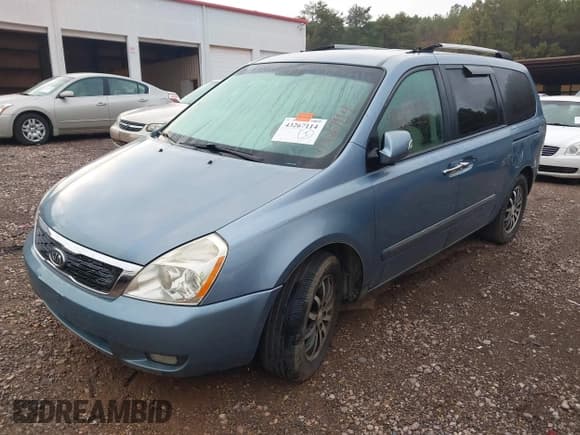 ✅ 2012 Kia Sedona EX • VIN: KNDMH4C7XC6479250 • Лот: 43267114. Опубликован ранее на IAAI с пробегом 214 374 миль. Бесплатный доступ к архиву аукционных продаж из США и подробный отчёт об истории автомобиля на DreamBid. Изображение 2.