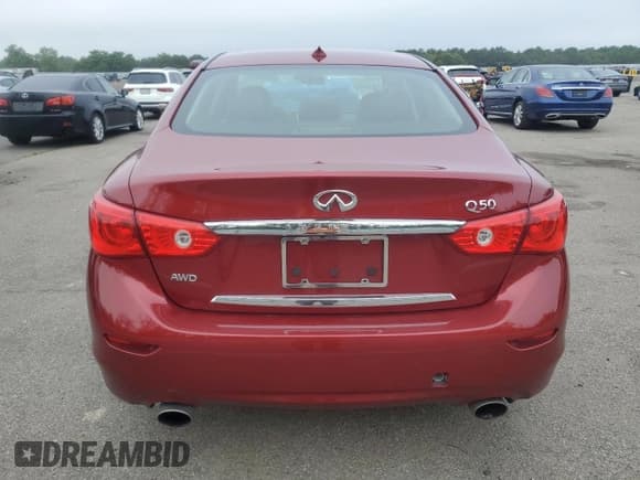 ✅ 2016 Infiniti Q50 Premium • VIN: JN1CV7AR9GM251576 • Lot: 63649635. Wystawiony na Copart z przebiegiem 93 562 mil. Bezpłatny archiwum sprzedaży aukcyjnych z USA i szczegółowy raport historii pojazdu na DreamBid. Zdjęcie 6.