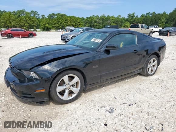 ✅ 2013 Ford Mustang GT • VIN: 1ZVBP8CF7D5278824 • Lot: 69683275. Listed on Copart with 122,445 mi. Free auction sales archive from the USA and detailed vehicle history report at DreamBid. Image 1.