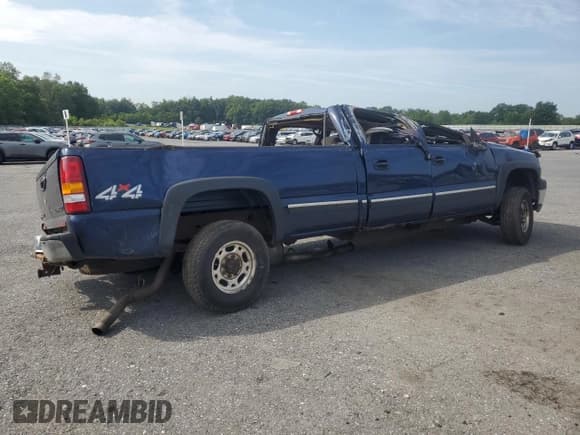 ✅ 2002 Chevrolet Silverado 2500HD LS • VIN: 1GCHK23162F197088 • Lot: 66753265. Listed on Copart with Not provided. Free auction sales archive from the USA and detailed vehicle history report at DreamBid. Image 3.