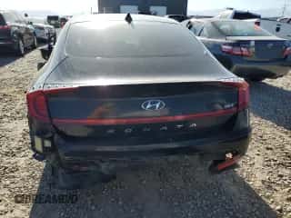 2021 Hyundai Sonata SEL Plus z VIN 5NPEJ4J21MH123454, wystawiony jako Copart lot #57155845 z przebiegiem 209 873 mil mil oraz Szkoda całkowita • Salvage title. Historia ofert i sprzedaży dostępna na DreamBid. Obrazek 6.