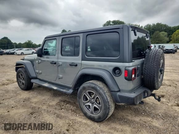 ✅ 2018 Jeep Wrangler Unlimited Sport S • VIN: 1C4HJXDGXJW234113 • Lot: 81564765. Listed on Copart with 68,651 mi. Free auction sales archive from the USA and detailed vehicle history report at DreamBid. Image 2.