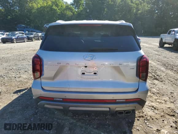 2024 Hyundai Palisade Limited with VIN KM8R5DGE2RU674640, listed as a Copart auction lot 70155865 with 19,875 mi miles and Salvage title. Bid and sale history available at DreamBid. Image 6.