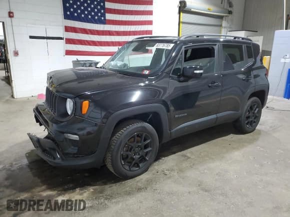 ✅ 2020 Jeep Renegade Altitude • VIN: ZACNJBBB5LPL42293 • Lot: 83776785. Listed on Copart with 39,885 mi. Free auction sales archive from the USA and detailed vehicle history report at DreamBid. Image 1.