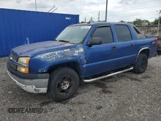 ✅ 2004 Chevrolet Avalanche Z71 • VIN: 3GNEK12T44G113925 • Lot: 91392505. Listed on Copart with 166,626 mi. Free auction sales archive from the USA and detailed vehicle history report at DreamBid. Image 1.