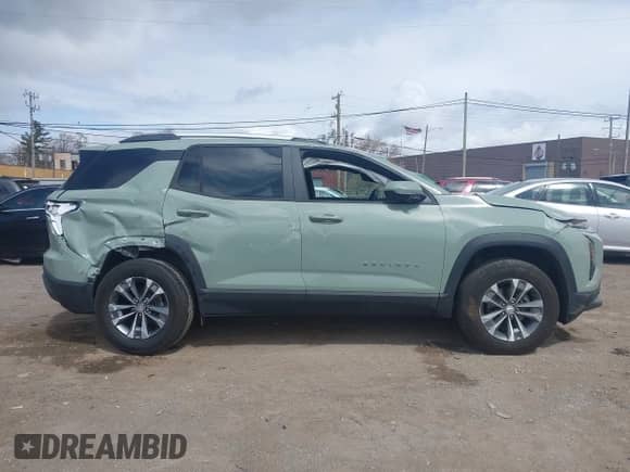 2025 Chevrolet Equinox FWD LT с VIN 3GNAXHEG7SL114014, выставлен на аукционе IAAI как лот 42026144 с пробегом 6 147 миль миль и . История ставок и продаж доступна на DreamBid. Изображение 13.