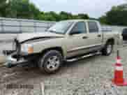 2005 Dodge Dakota SLT with VIN 1D7HE48N15S214296, listed as a Copart auction lot 60641925 with Not provided miles and Salvage title. Bid and sale history available at DreamBid. Image 1.