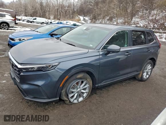 ✅ 2024 Honda CR-V EX • VIN: 7FARS4H44RE017676 • Лот: 95790905. Опубликован ранее на Copart с пробегом 7 887 миль. Бесплатный доступ к архиву аукционных продаж из США и подробный отчёт об истории автомобиля на DreamBid. Изображение 1.