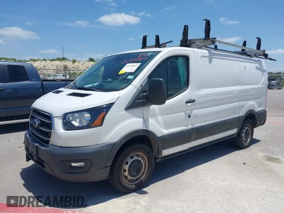 ✅ 2020 Ford Transit Cargo • VIN: 1FTBR1Y84LKA19741 • Lot: 42350802. Listed on IAAI with 90,186 mi. Free auction sales archive from the USA and detailed vehicle history report at DreamBid. Image 2.
