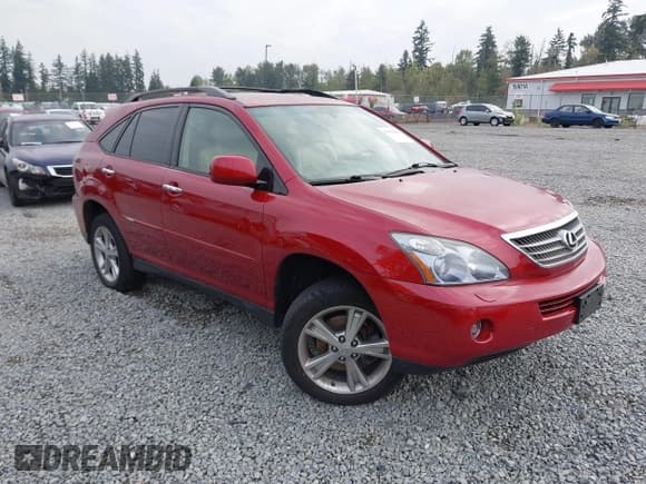 ✅ 2008 Lexus RX 400h • VIN: JTJHW31U182044784 • Лот: 43150806. Опубликован ранее на IAAI с пробегом 124 876 миль. Бесплатный доступ к архиву аукционных продаж из США и подробный отчёт об истории автомобиля на DreamBid. Изображение 1.