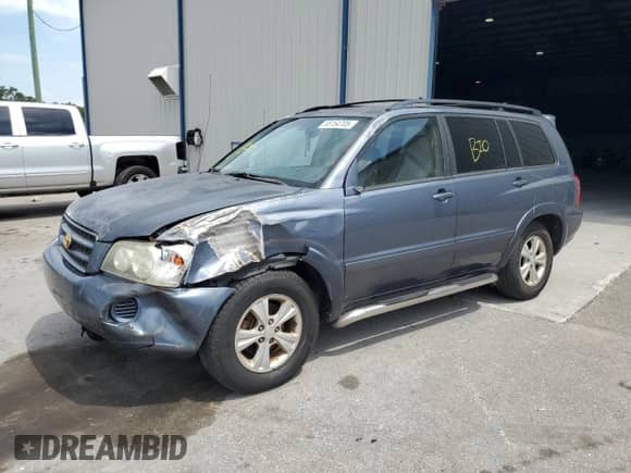 2002 Toyota Highlander с VIN JTEGD21A320028363, выставлен на аукционе Copart как лот 58154705 с пробегом 138 157 миль миль и Списание • Salvage title. История ставок и продаж доступна на DreamBid. Изображение 1.