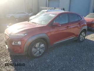 ✅ 2021 Hyundai Kona Ultimate • VIN: KM8K53AG2MU125583 • Лот: 89591845. Опубликован ранее на Copart с пробегом 128 946 миль. Бесплатный доступ к архиву аукционных продаж из США и подробный отчёт об истории автомобиля на DreamBid. Изображение 1.