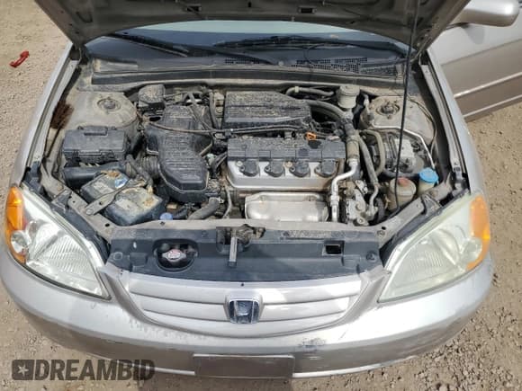 ✅ 2002 Honda Civic EX • VIN: 2HGES26842H607172 • Lot: 63158155. Listed on Copart with 198,178 mi. Free auction sales archive from the USA and detailed vehicle history report at DreamBid. Image 11.